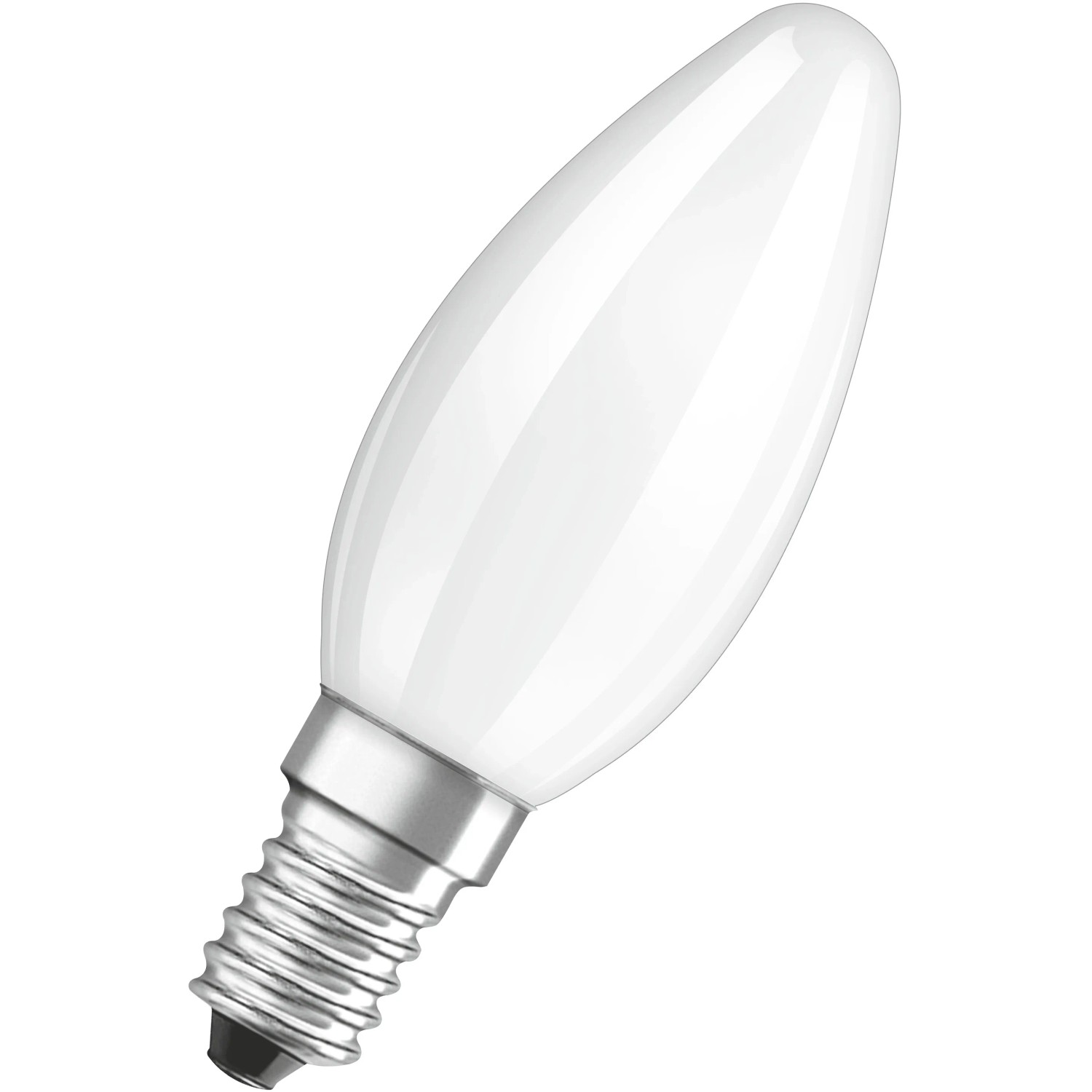 E-shop OSRAM LED žiarovka Base Classic B40, E14, 4 W, 470 lm, 2700 K, opálová, 2 ks