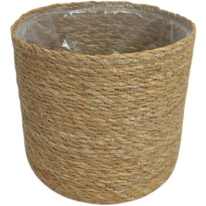Boltze Kvetináč z morskej trávy prírodný pr. 18 x 18 cm