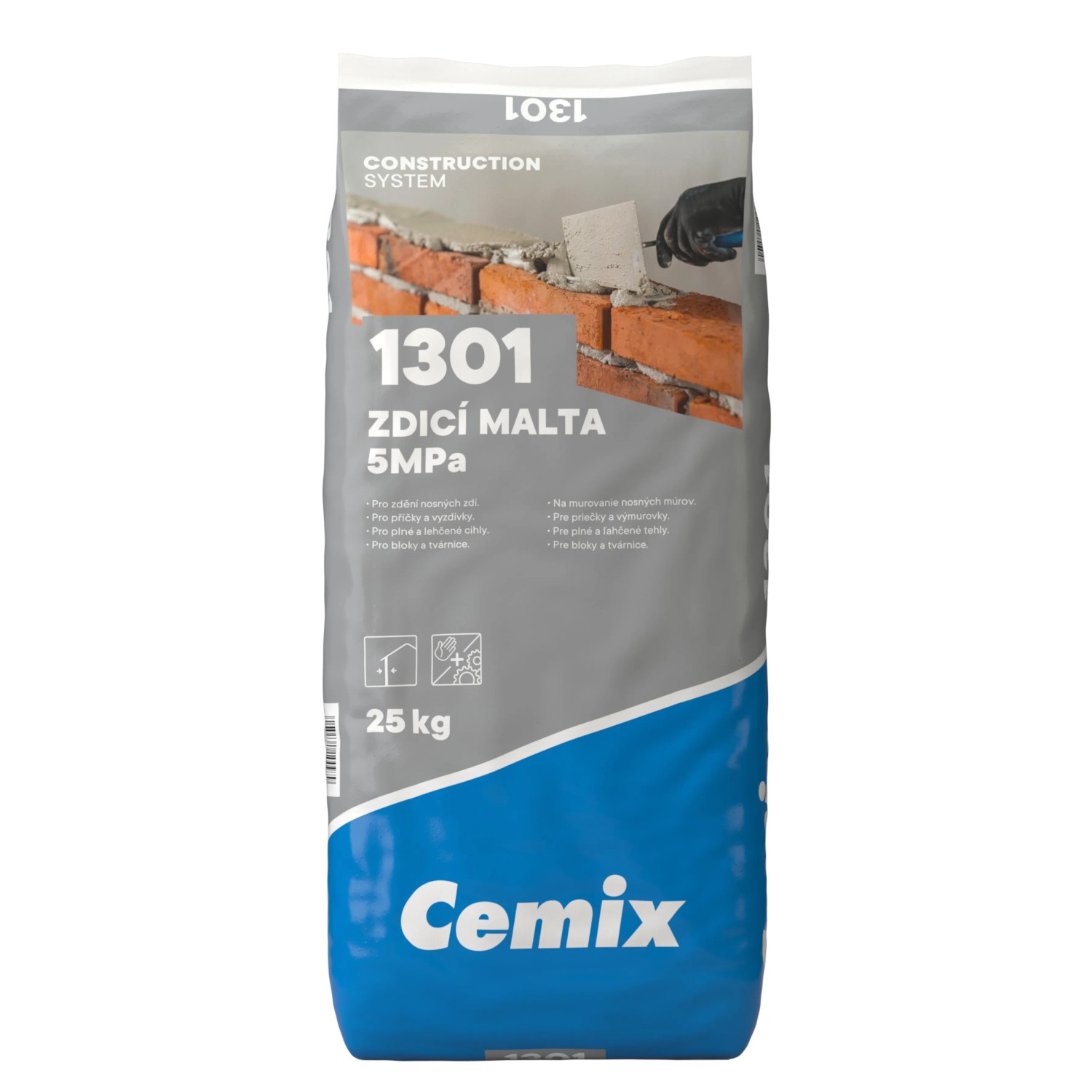 E-shop Cemix Murovacia malta 5 Mpa 25 kg