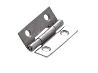 Hettich Nábytkový záves slim, matný nerez, 30 x 19 x 0,8 mm