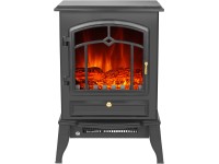 El Fuego Elektrický krb Como II čierny 1800/2000 W, 39 x 56,5 x 24 cm El Fuego Elektrický krb Como II čierny 1800/2000 W, 39 x 56,5 x 24 cm