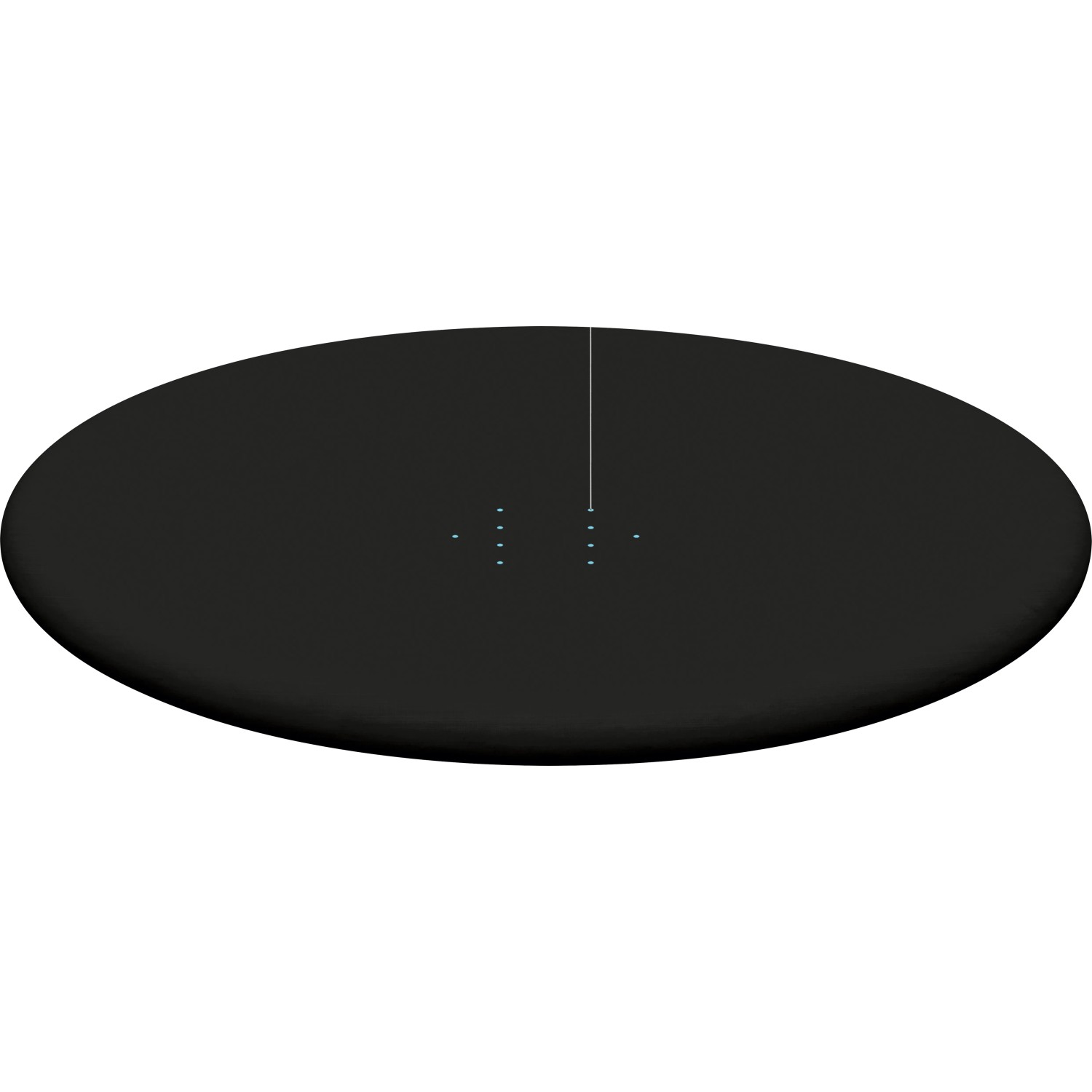 E-shop Bestway PVC bazénová krycia plachta čierna pr. 240 cm