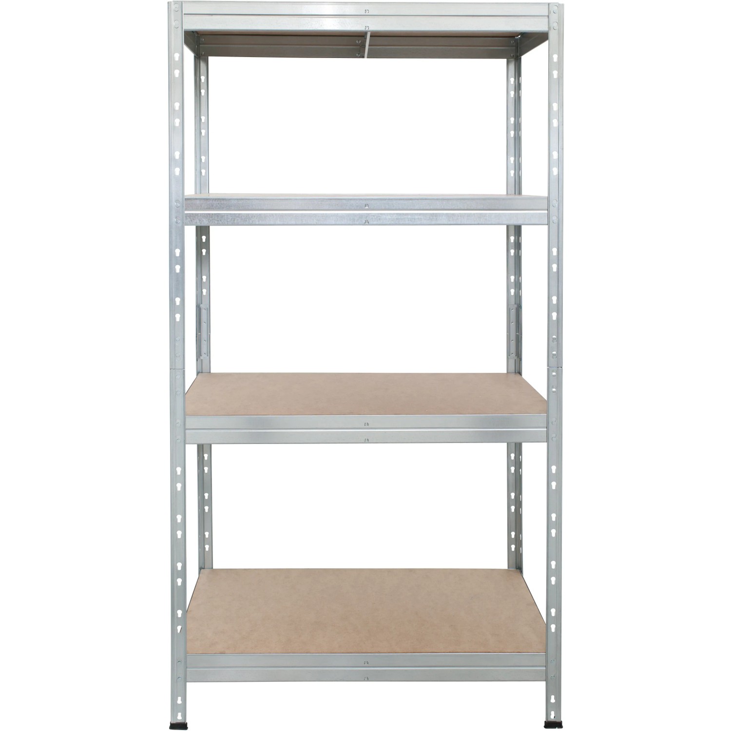 E-shop AR Shelving Kovový regál RIVET pozinkovaný, 4 police, 300 kg, 180 x 90 x 45 cm