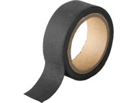 Textilná lepiaca páska, čierna, 19 mm x 5 m