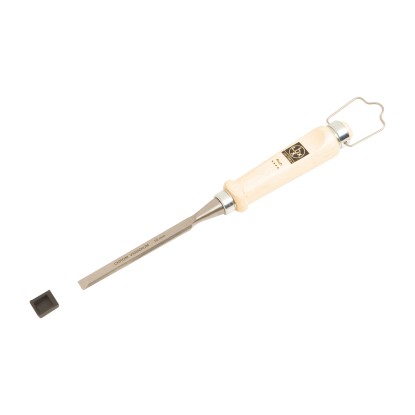 LUX-TOOLS Dláto 10 mm s drevenou rukoväťou Comfort