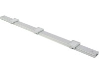 LED podlinkové svietidlo LightRacer 2 strieborné 76 cm