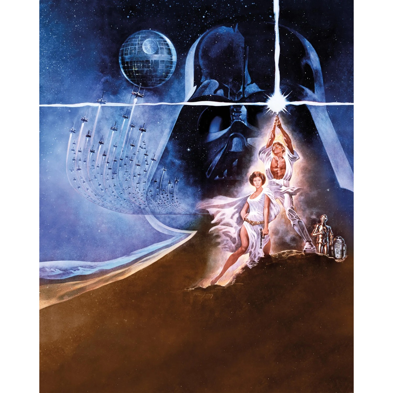 E-shop Komar Vliesová fototapeta Star Wars Poster Classic2 200 x 250 cm