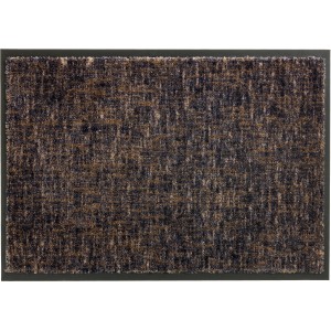 Čistiaca rohožka Schöner Wohnen Miami, 67x100 cm, mriežkový vzor v antracitovej a béžovej farbe.