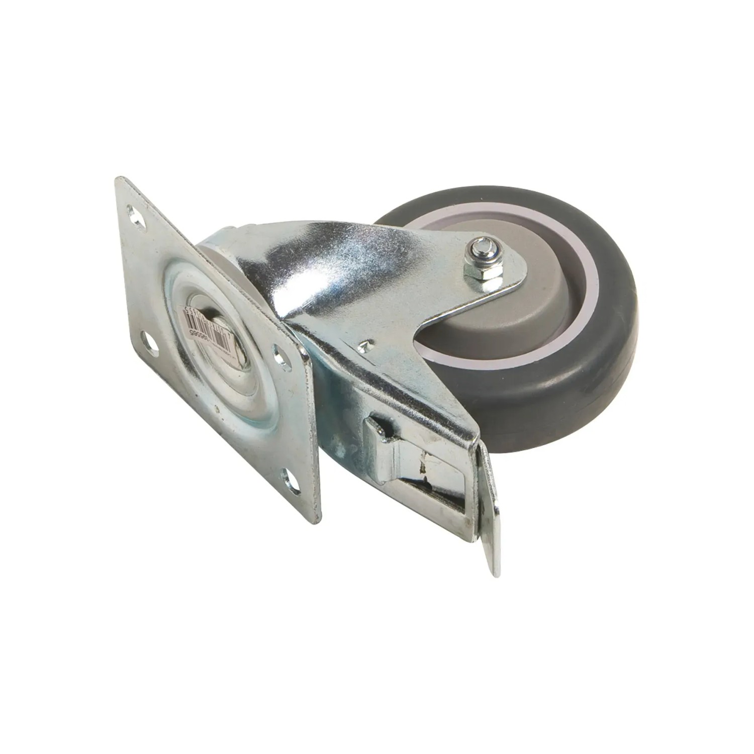E-shop OBI Otočné prepravné koliesko, gumová obruč a brzda, pr. 100 mm, 150 kg