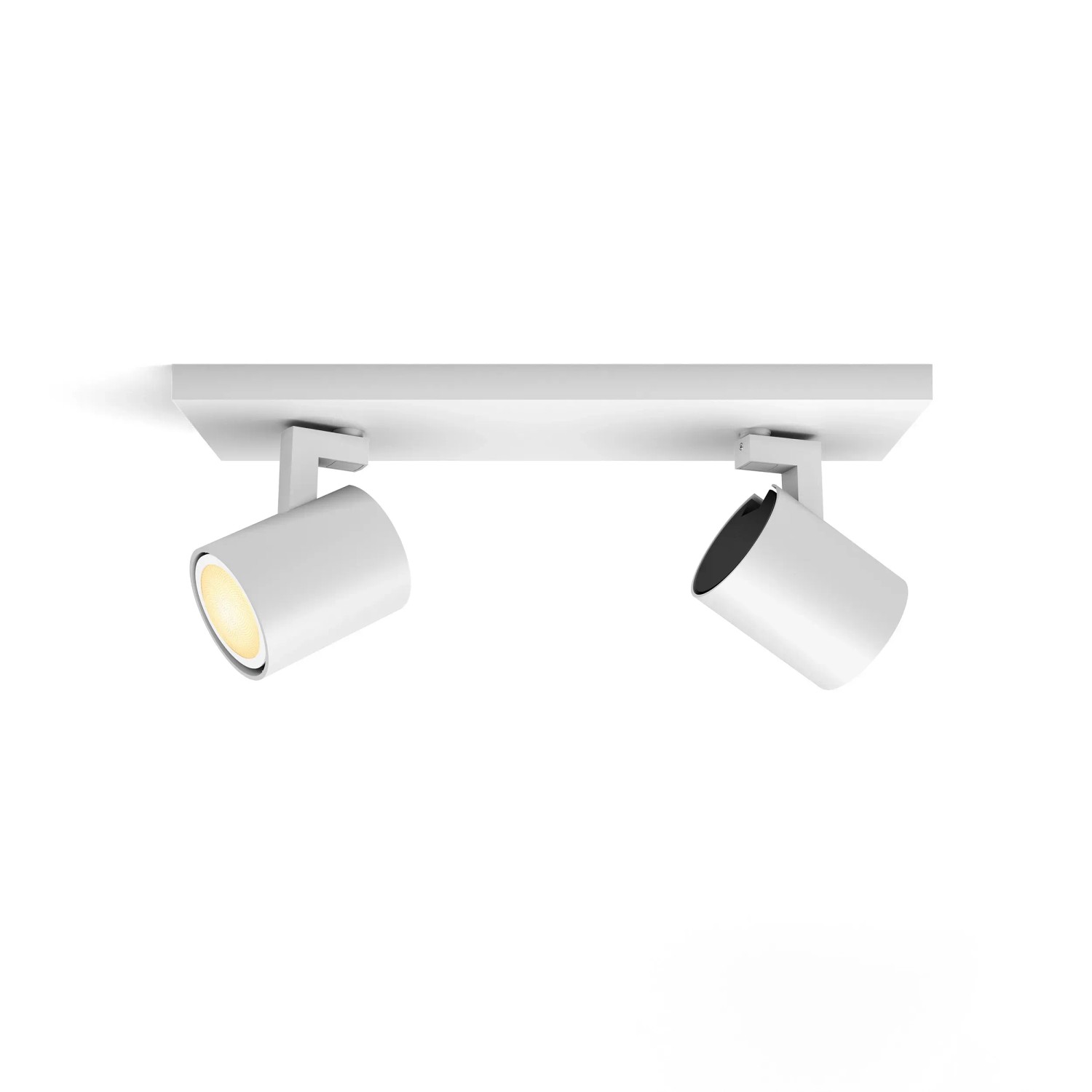 E-shop Philips Hue 2bodové LED svietidlo Runner White Ambiance, biela, 36,5 x 14 cm