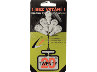 D.I.P. Háčik bez vŕtania TWENTY UNIVERSAL, 5 ks D.I.P. Háčik bez vŕtania TWENTY UNIVERSAL, 5 ks