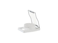 Krájač na vajcia plastový biely