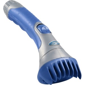 Planet Spa Waterwand čistič kartuší pre vírivky, modrá čistiaca kefa.