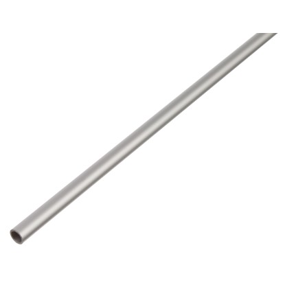 Rúrka s kruhovým prierezom 30 mm x 30 mm x 2000 mm strieborná eloxovaná