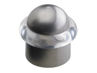 Hettich Dverná zarážka na priskrutkovanie, vzhľad nerez ocele, pr. 28/36x36,5 mm