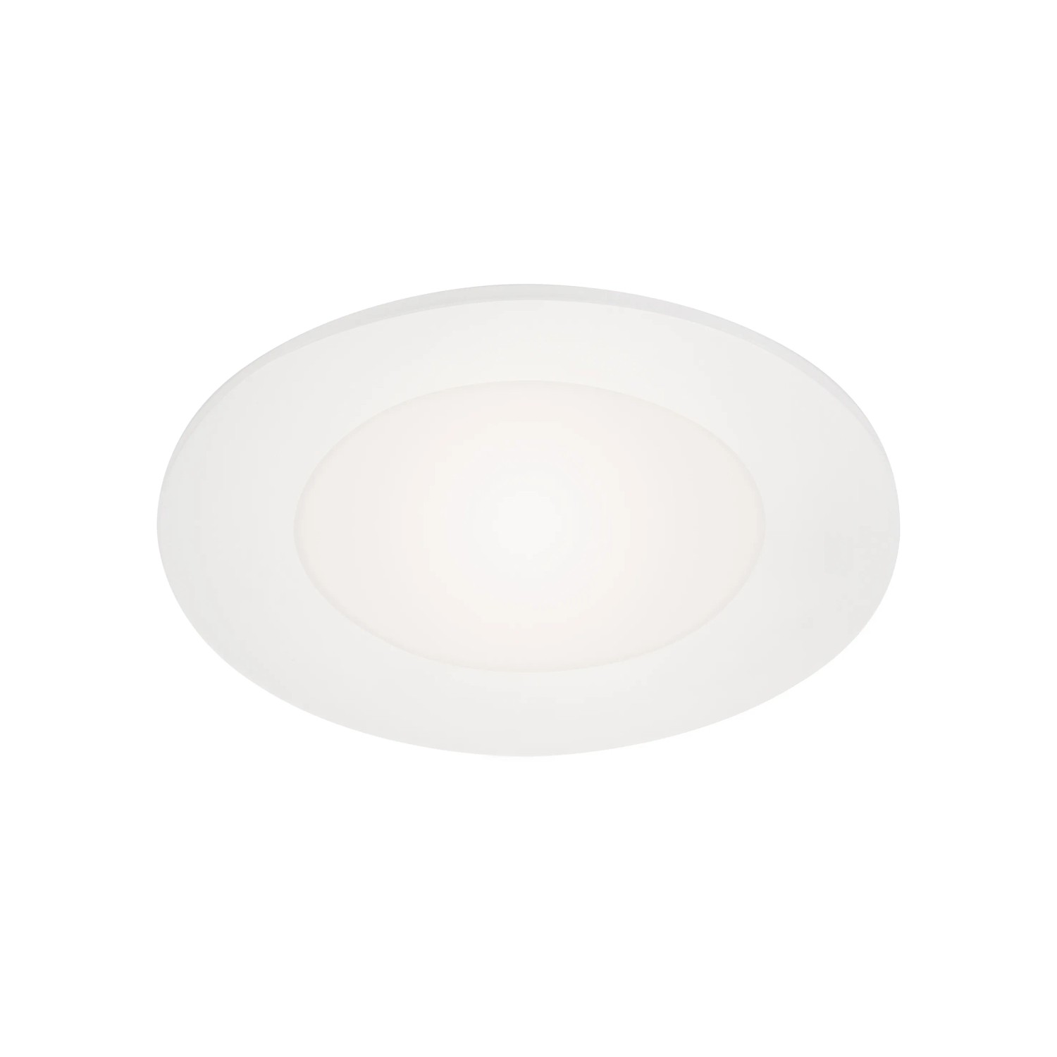 E-shop Briloner LED vstavané svietidlo FLAT IN biele, 1 ks, 86 x 30 mm