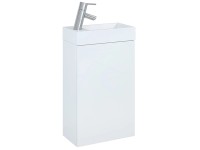 Maximus Kúpeľňová skrinka vr. umývadlá EFI, lesklá biela, 68 x 40,2 x 22,2 cm