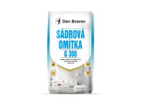 Den Braven Sadrová omietka G300 biela 20 kg