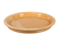 Podmiska Disko, glazovaná, béžový melír, pr. 20 cm
