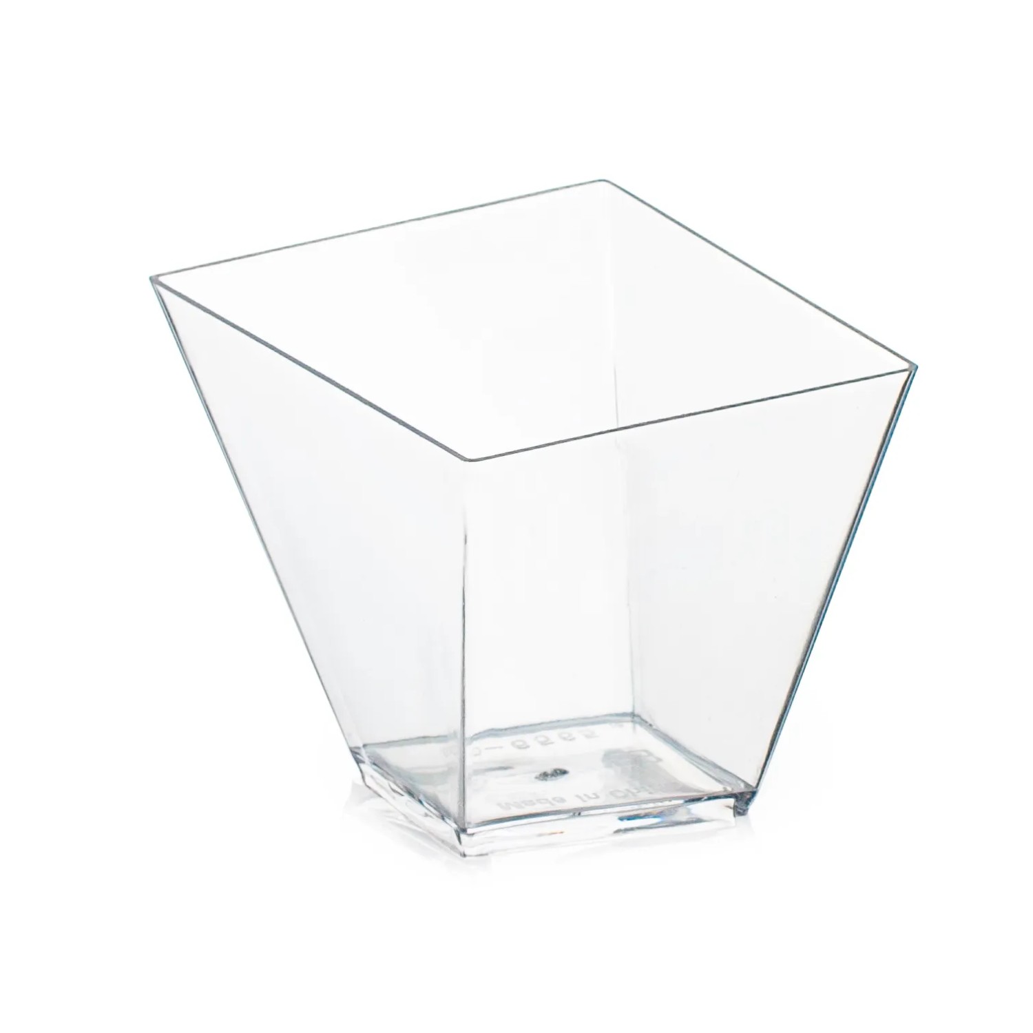 E-shop Pohárik na panna cottu, plast, 6,5 x 6 x 6,8 cm, 100 ml, 6 ks