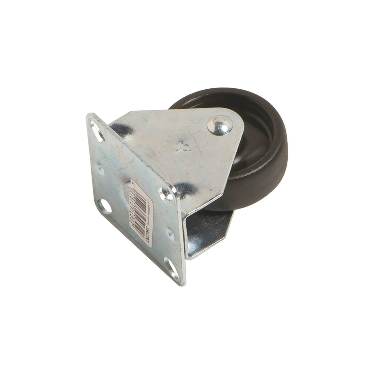 E-shop OBI Neotočné koliesko s doštičkou a plastovým kolieskom, pr. 50 mm, 50 kg