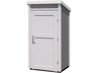 Weka Drevený záhradný domček 367, sivá, 102 x 95 cm