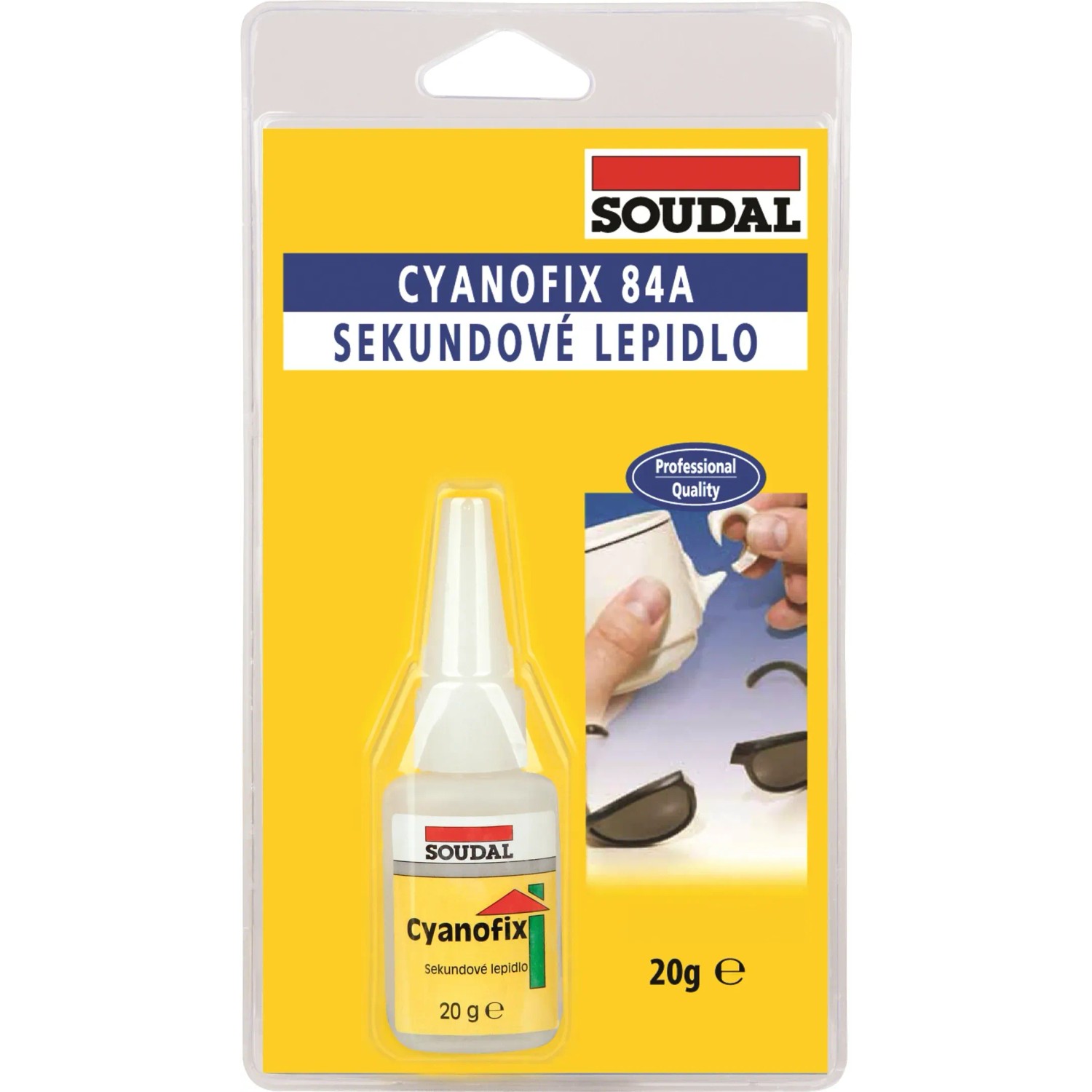 E-shop SOUDAL Sekundové lepidlo CYANOFIX 84A 20 g