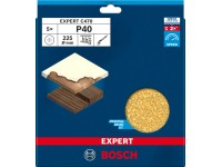 Bosch Brúsny papier EXPERT C470, 19 otvorov, P40, pr. 225 mm, 5 ks