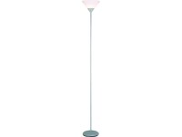 CMI Stojacia lampa osvetľujúca strop strieborná 1 x E27