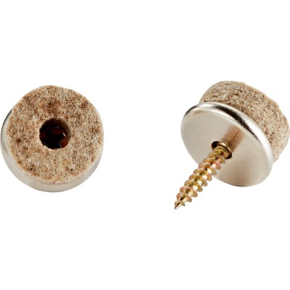 Podložka na ochranu parkiet so skrutkou priemer 20 mm, 4 ks