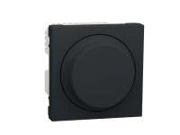 Schneider Electric Stmievač otočný Unica univerzálna LED 5-200W, antracitová