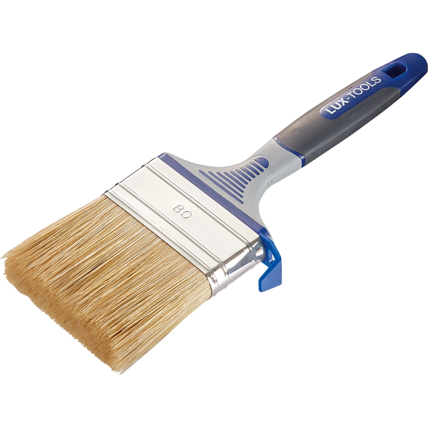 E-shop LUX-TOOLS PRE Plochý štetec na vodou riediteľné farby 3K s háčikom, 80 x 9 mm
