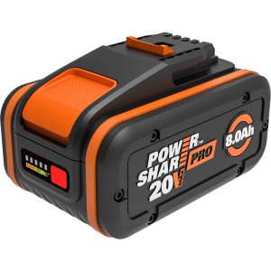 Worx PowerShare Pro WA3648 batéria, 20 V, 8.0 Ah, pre elektrické a záhradné náradie.