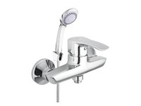 Rubineta Sprchová batéria Trento-12/K nástenná (s príslušenstvom), chróm