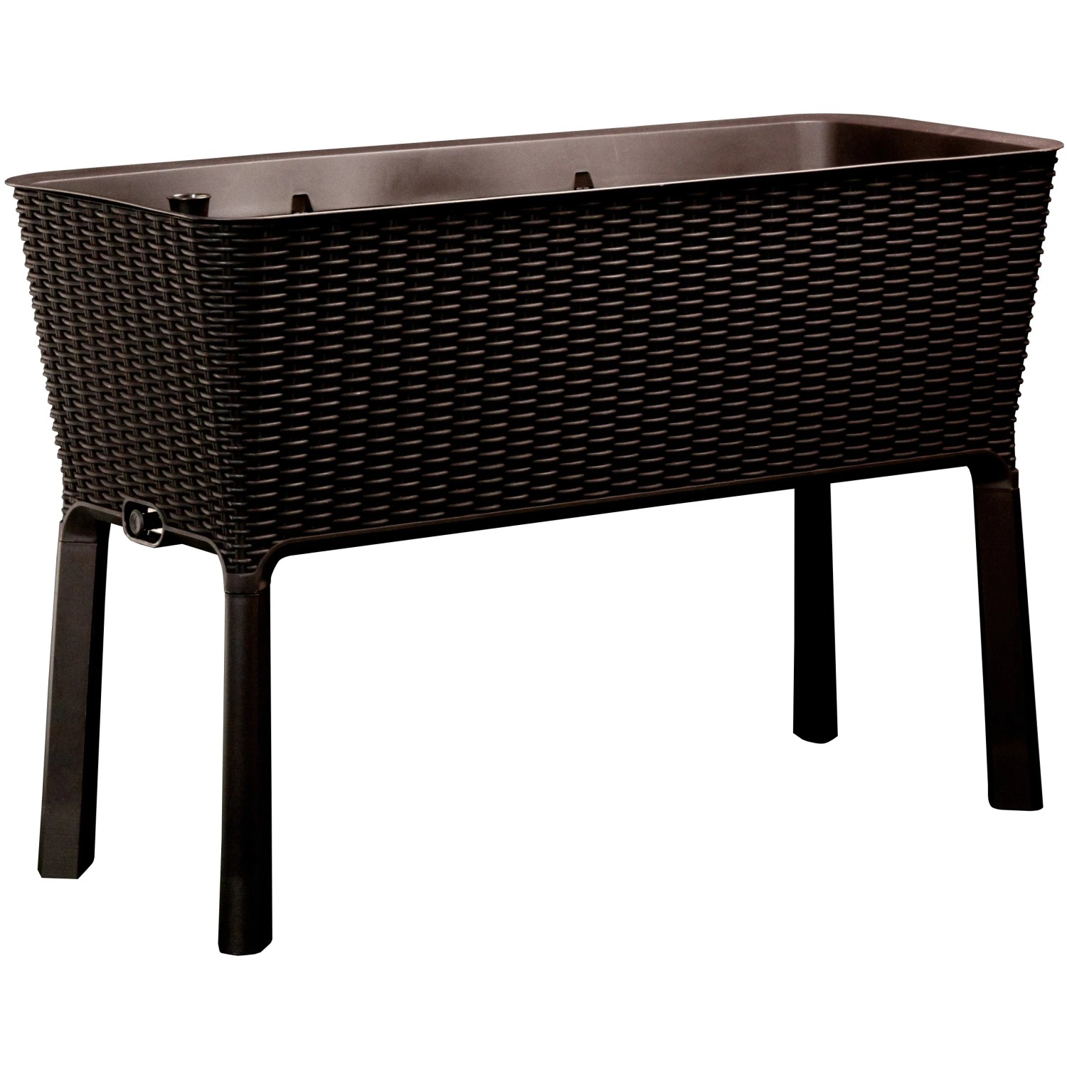 E-shop Keter Vyvýšený záhon Easy Grow, teplá hnedá, 114 x 49,3 x 75,7 cm