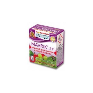 Balenie insekticídu Mavrik 2F na ochranu proti škodcom.