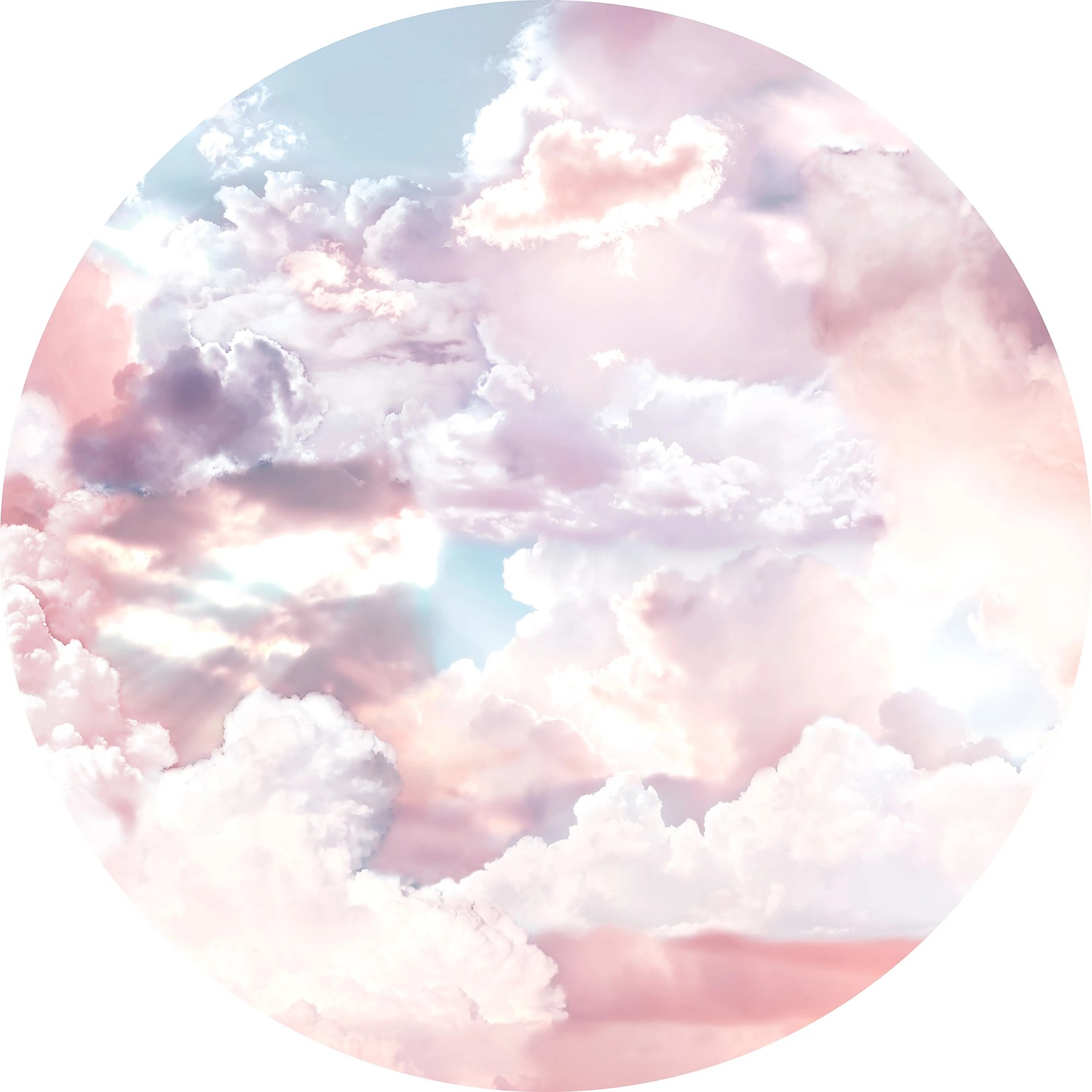 E-shop Komar Samolepiaca vliesová fototapeta Dot Candy Sky pr. 125 cm