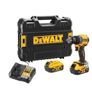 DeWALT 18V XR Aku bezuhlíkový vŕtací skrutkovač DCD794P2T-QW (2x5,0Ah, kufor)
