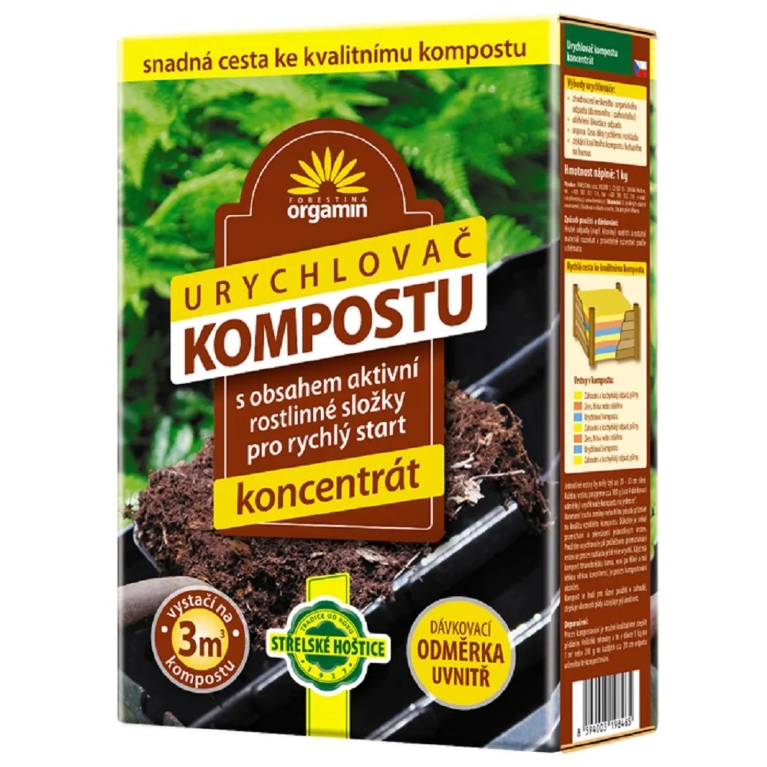 E-shop Forestina Urýchľovač kompostov, koncentrát 1 kg
