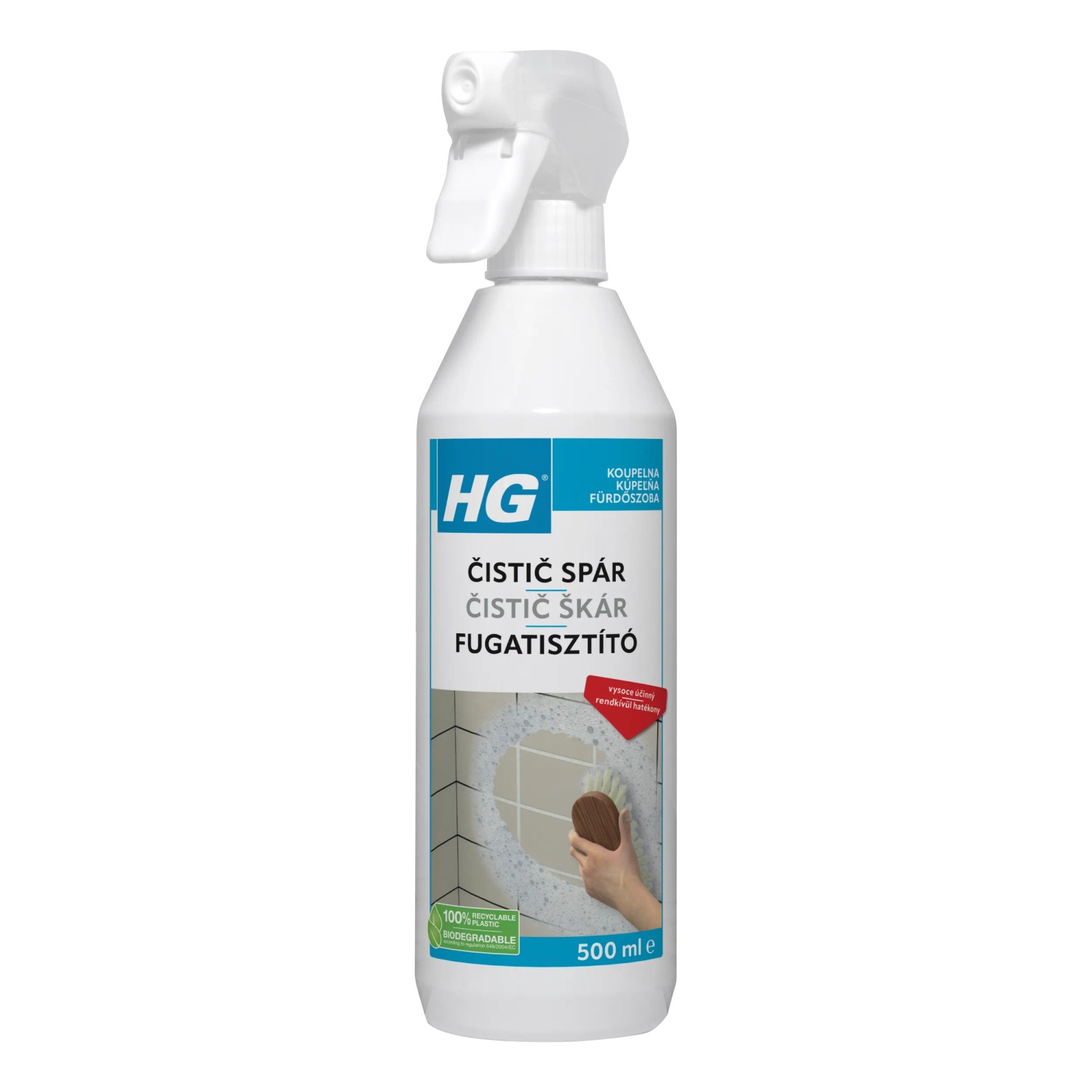 E-shop HG Čistič špár 500 ml