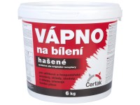 Čerťak Hasené vápno na bielenie, 6 kg