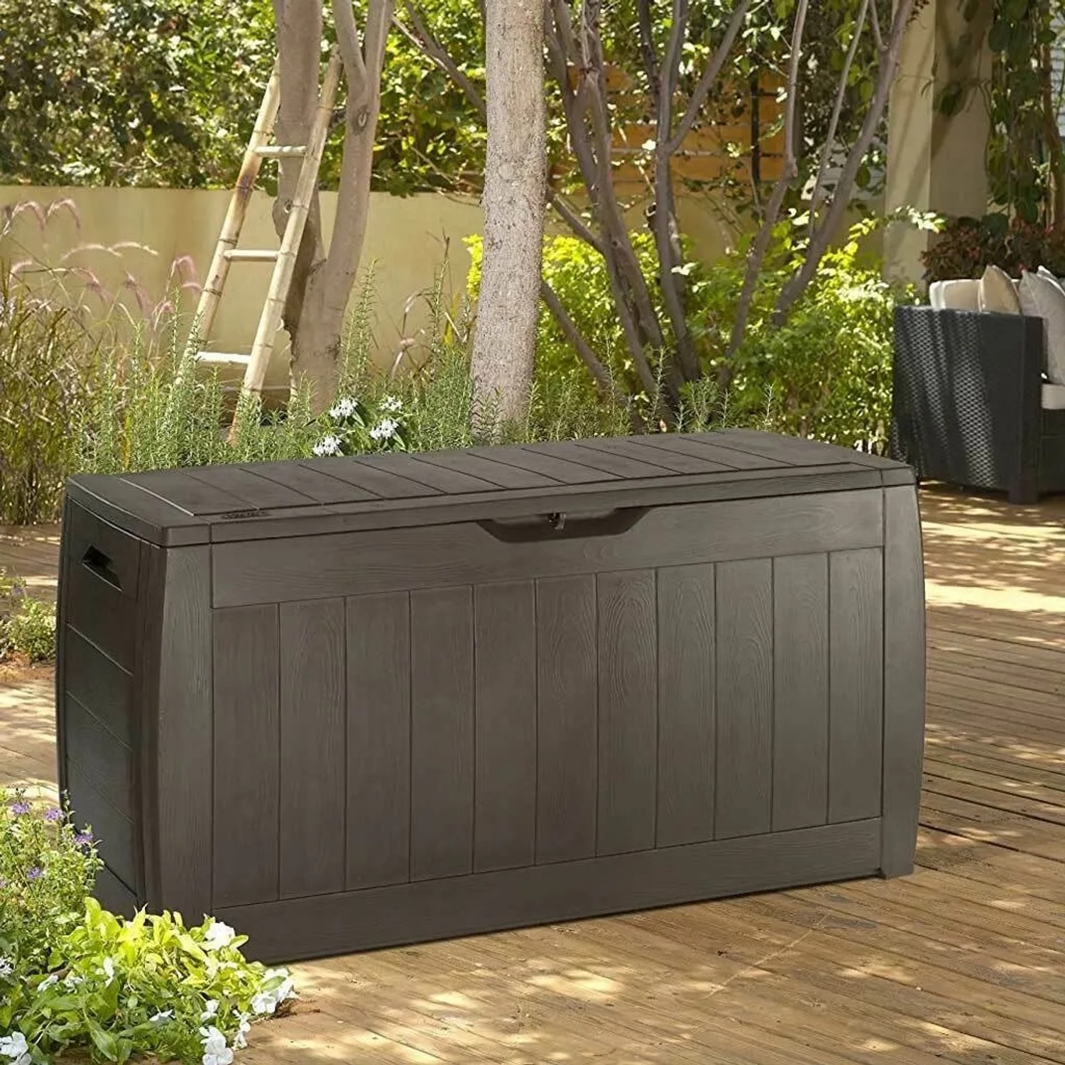 E-shop Keter Box úložný Hollywood hnedý 270 l