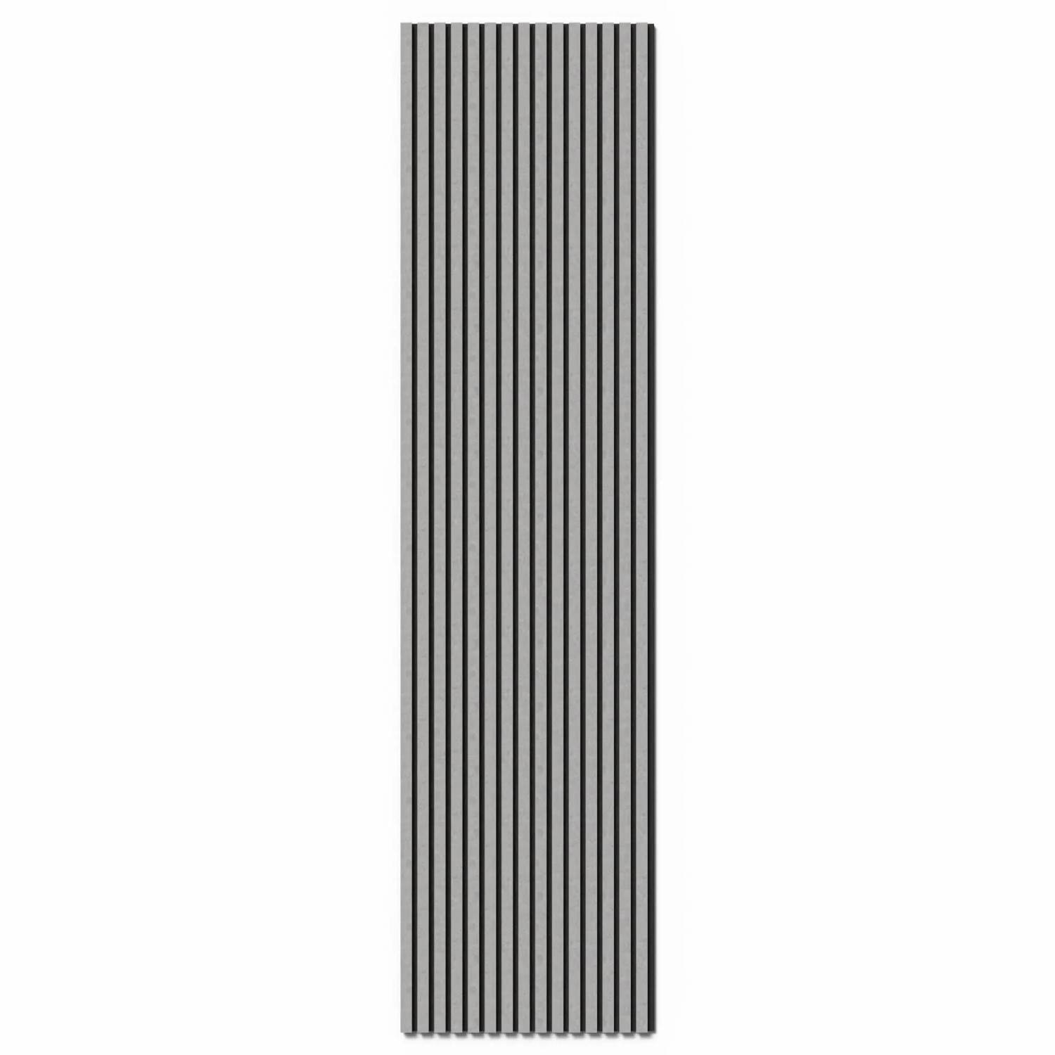 E-shop Denpanels Akustický panel LAMINATE Betónová sivá čierna plsť 240 x 60 x 2 cm