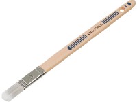 LUX-TOOLS Plochý štetec lakovací rovný, drevená rukoväť, 20 mm