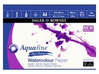 Daler Rowney Akvarelový blok Aquafine, 300 g/m2, 12 listov A4