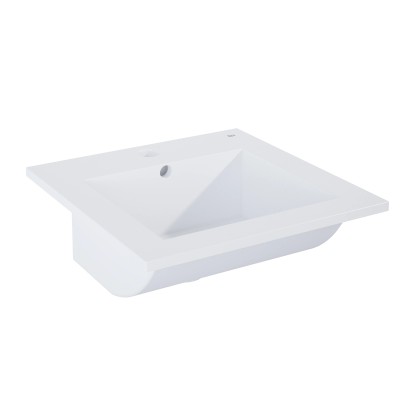 Roca Umývadlo Qubo biela vysoký lsek 1,5 x 41,5 x 41,5 cm