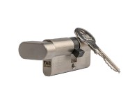 FAB Stavebná cylindrická vložka FAB2HOME 30/35KO, 3 kľúče, mat nikel, blister FAB Stavebná cylindrická vložka FAB2HOME 30/35KO, 3 kľúče, mat nikel, blister