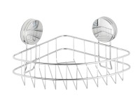 Wenko Rohová polička Osimo oceľ 26,5 x 13,5 x 19 cm chróm