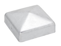 Kryt stĺpika štvorcový 71 mm x 71 mm žiarovo pozinkovaný Kryt stĺpika štvorcový 71 mm x 71 mm žiarovo pozinkovaný
