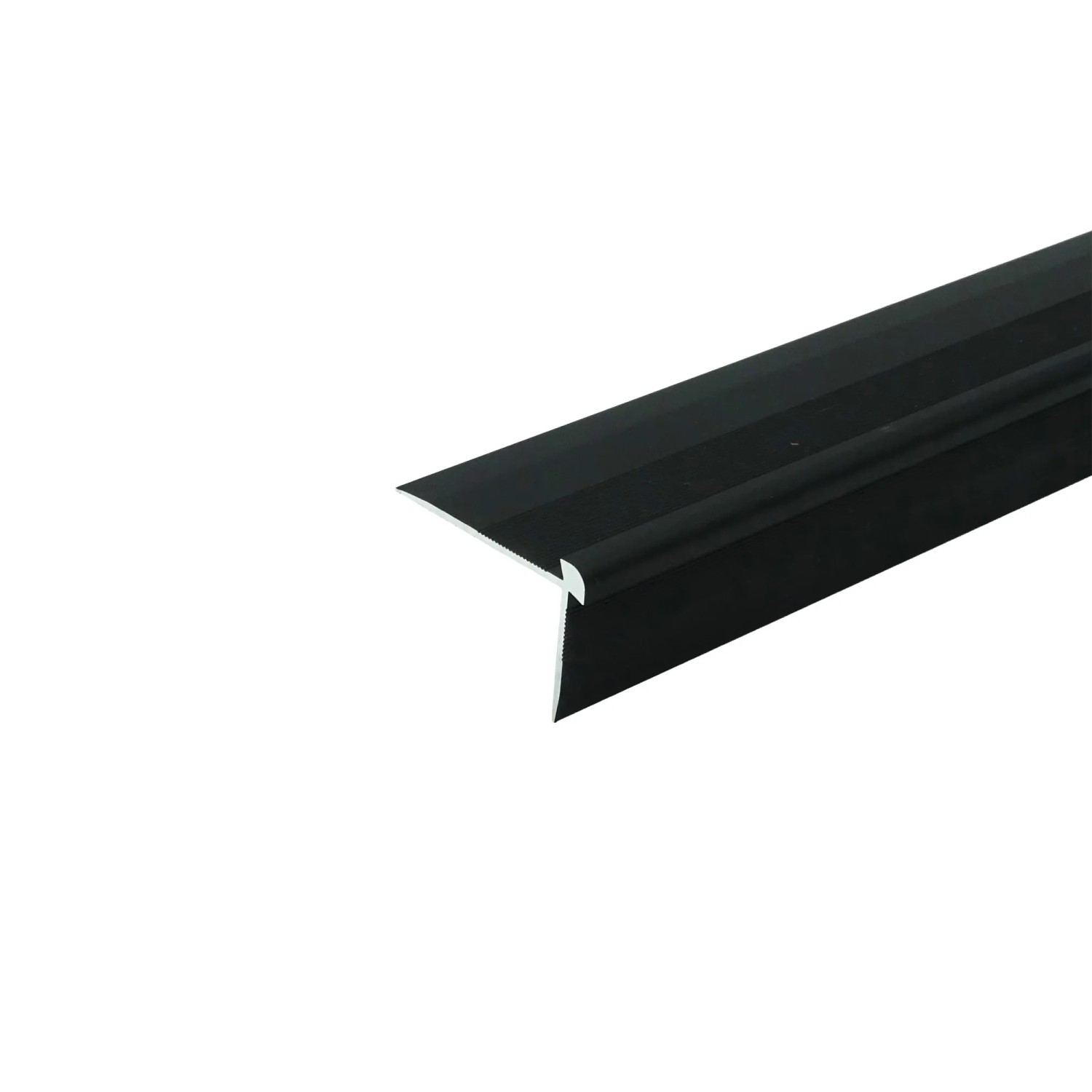 E-shop Döllken Schodová hrana pre vinylové podlahy 1144 čierna 1000 x 3,5 x 20 mm